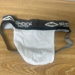 Shock Doctor White Jockstrap